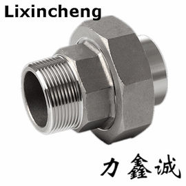 Linha de aço inoxidável das UNIÕES dos encaixes de tubulação SS304 Unions/ss306: união de ff/fm/bw com união de telfon/PTFE/uniões cônicas