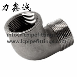 Cotovelo de aço inoxidável SLB ASME/DIN/ISO/JIS SS304 SS316 150# npt da rua/” linha 1/2 de bsp/bspt/1&quot;/11/2”, tamanho 1inch
