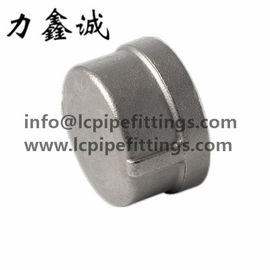 Tampão redondo de aço inoxidável (CB) SS304/SS316 150# 1/4&quot; - 3/8&quot; - 1&quot; - 11/4” parafusamentos do npt/bspt da carcaça de investimento
