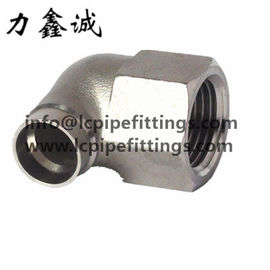 Stainless steel pipe fittings 45 degree elbow thread BSP/NPT fittings 150LB low pressure water fittings