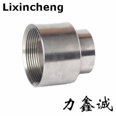 Os encaixes de tubulação de aço inoxidável 7 encaixes da linha do redutor das peças da máquina do CNC reduzem PRODUTOS dos encaixes de tubo SS304/SS306